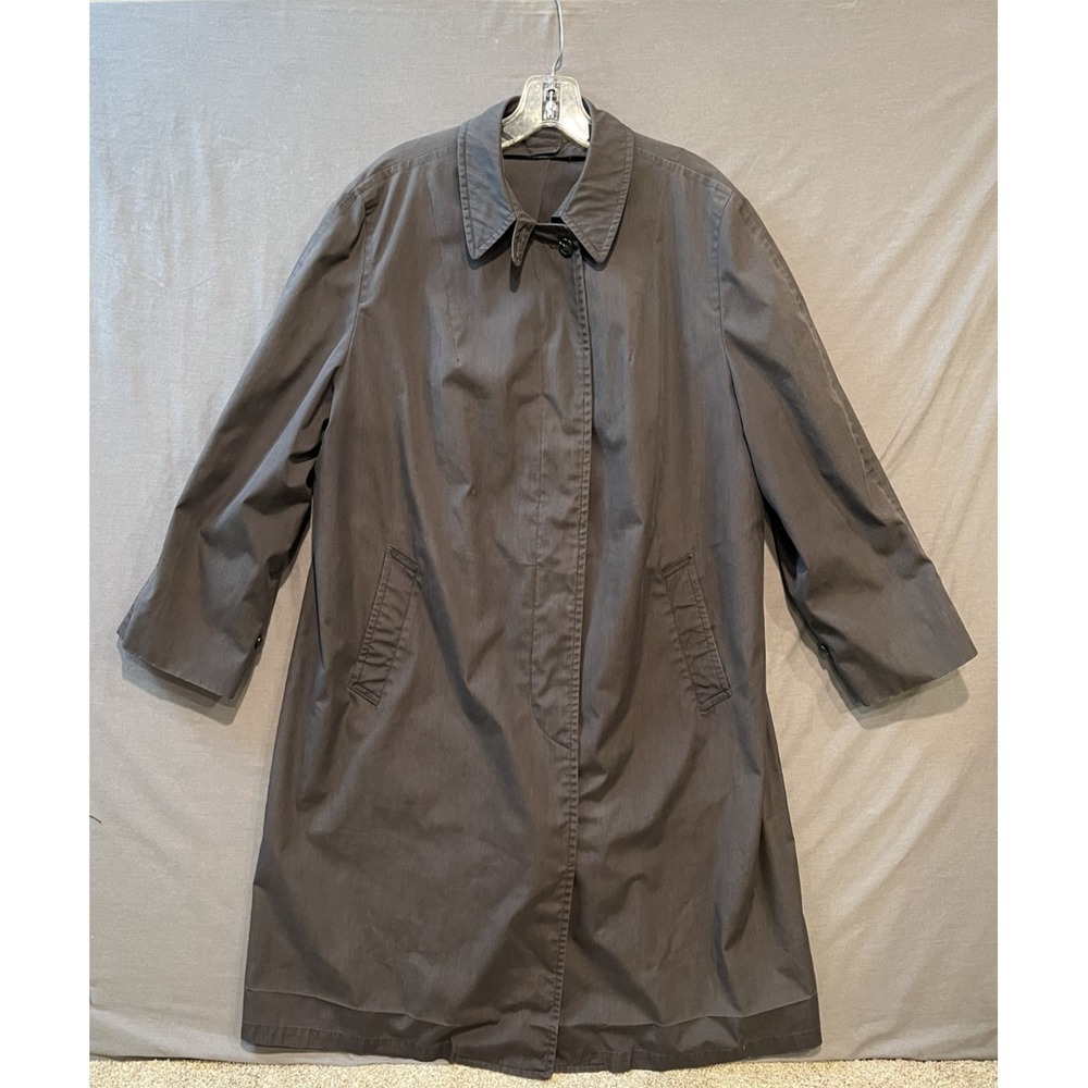 London Fog Trench Coat Women's 16 Regular Maincoats Winter Jacket 60s 70s VTG